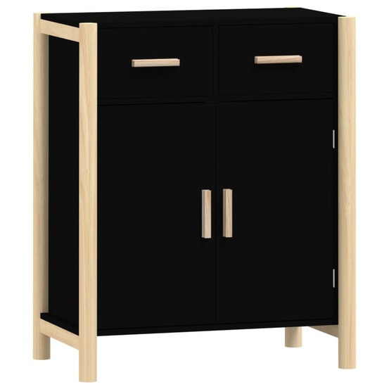 Buffet bahut commode armoire meuble de rangement organisateur cuisine salle de séjour salon 62 x 38 x 75 cm bois d'ingénierie