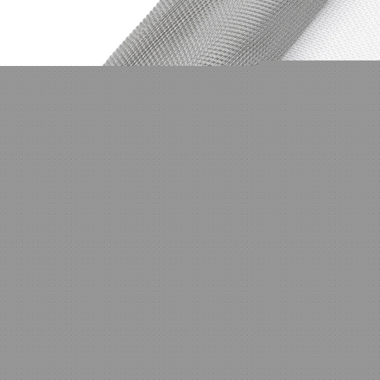 Écran en treillis acier inoxydable 100x2000 cm argenté