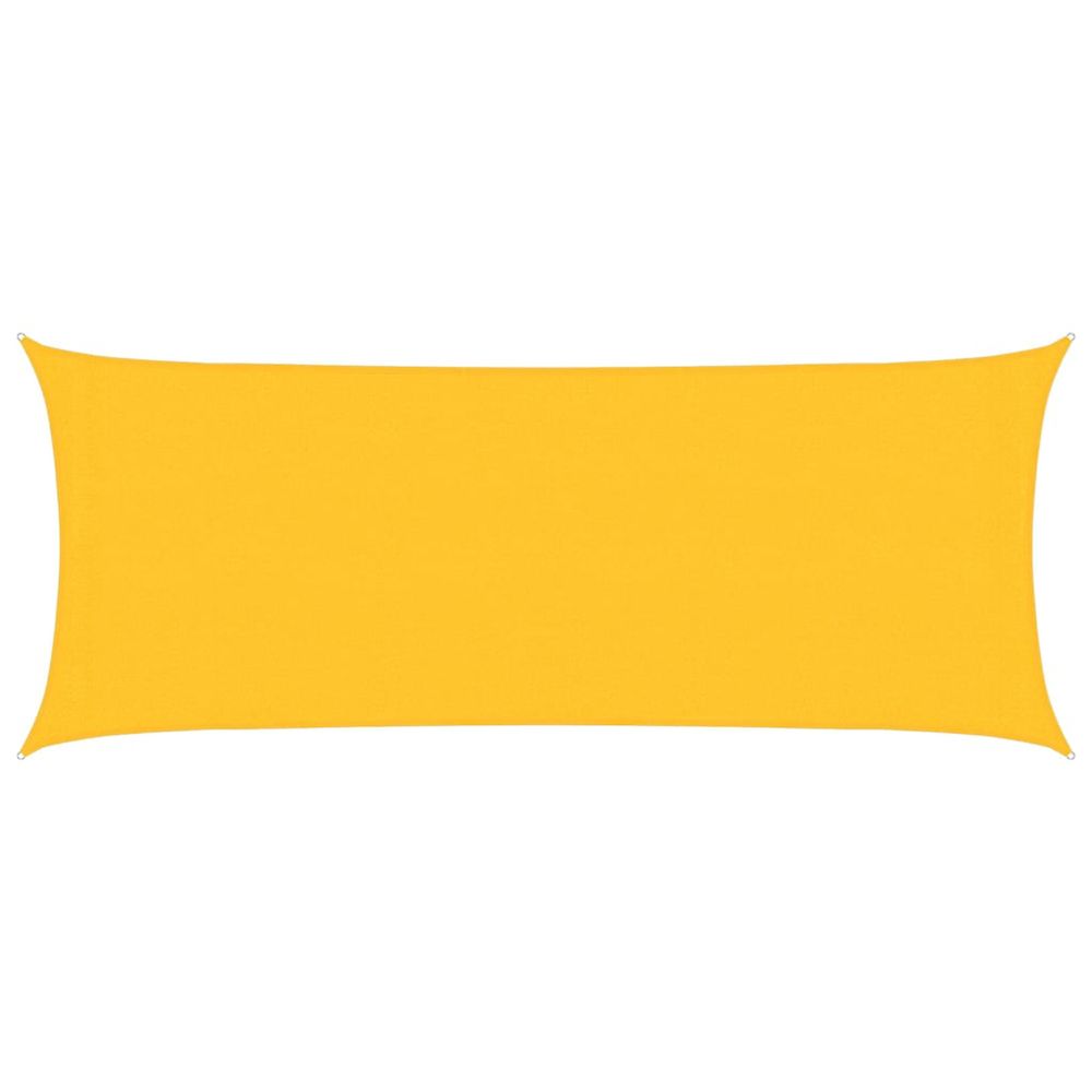 Voile d'ombrage 160 g/m² jaune 2x5 m pehd