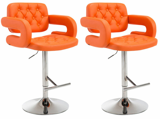 Lot de 2 tabourets de bar dublin c