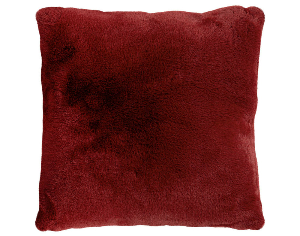 Joy - coussin - en fausse fourrure - 48x48 cm