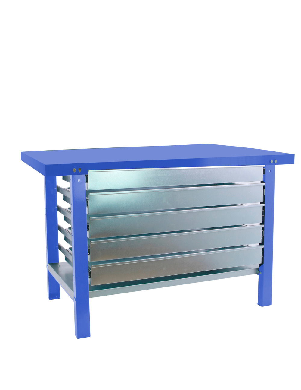 Etabli simonwork bt6 pro metal 5box 1200 bleu bleu 830x1200x730 - simonrack