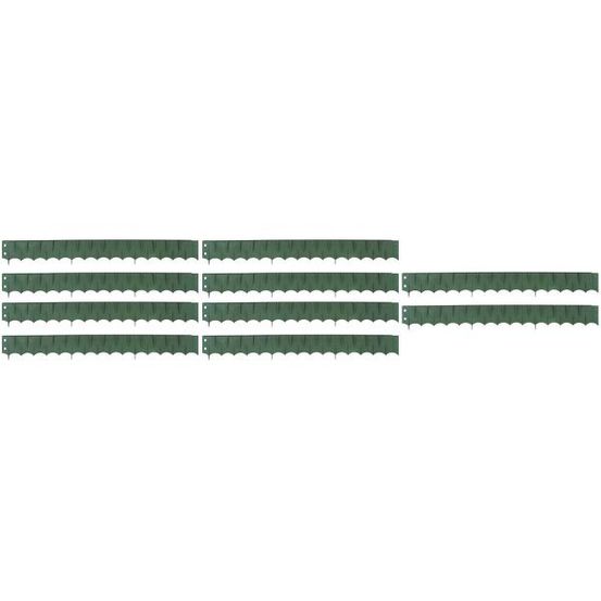 Bordure en polypropylène 116 cm lot de 10
