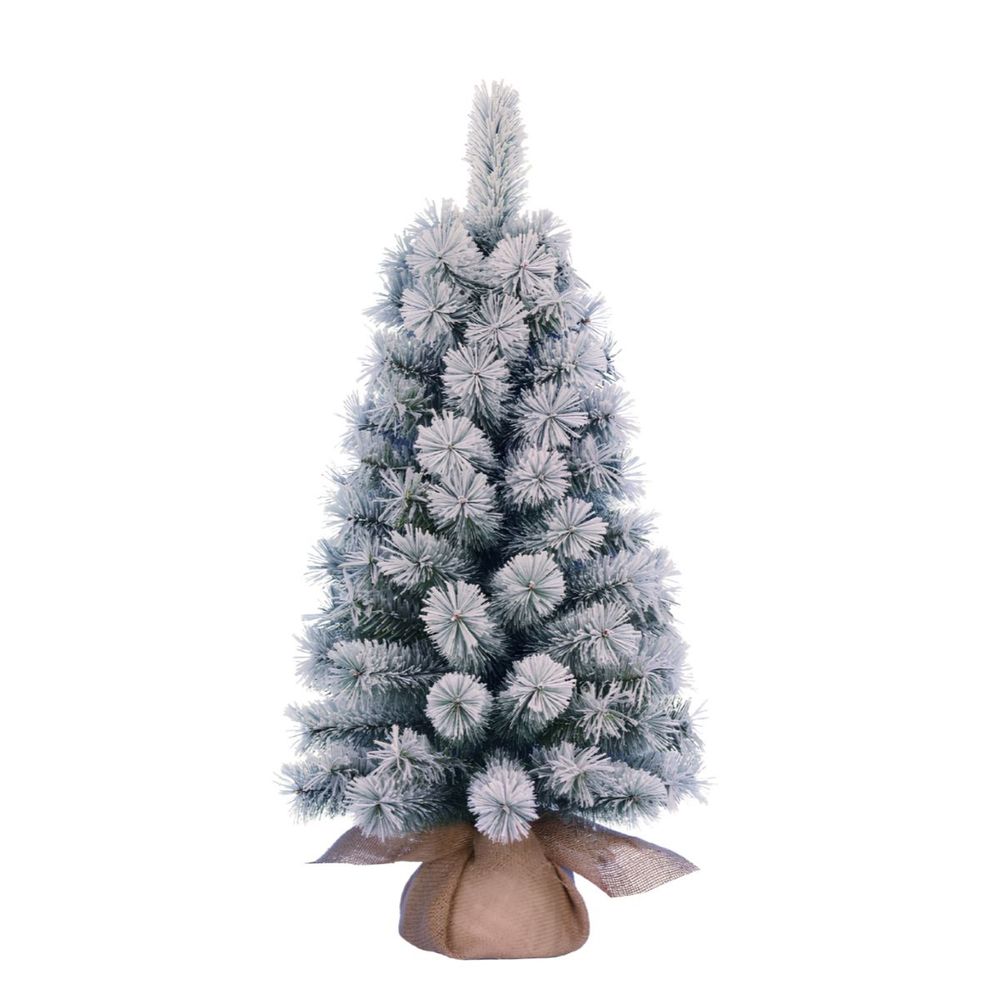 Black box trees koyama sapin de noël artificiel - arbre de noël artificiel avec aiguilles pvc givrées - décoration noël pour