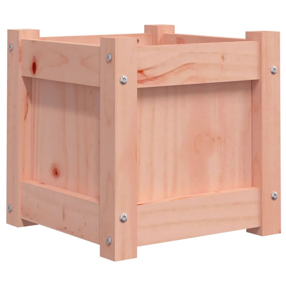 Jardinière d'extérieur 31x31x31 cm bois massif de douglas