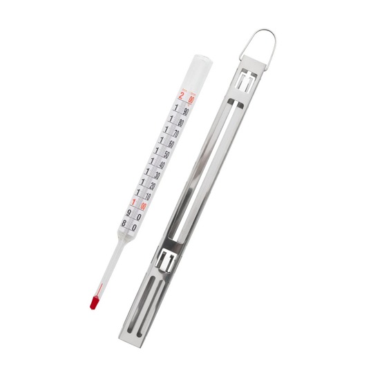 Thermomètre confiseur gainé +80°c à +200°c - 44410b3