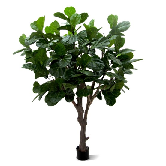 Lyrata arbre géant deluxe artificiel 260 cm sur tronc