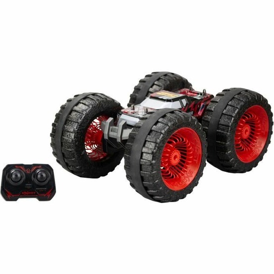 Voiture télécommandée land buster 1:12 - 12 km/h - 34 cm - rouge