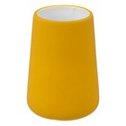 5five - gobelet en céramique "colorama" jaune moutarde