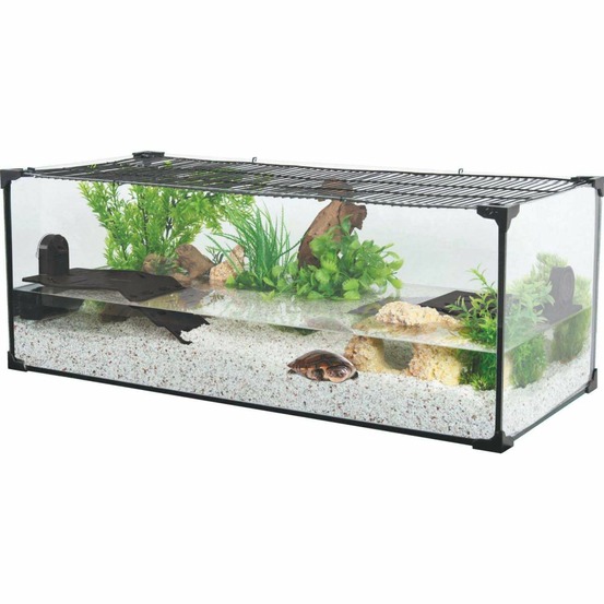 Terrarium pour tortue aquatique karapas pro 70 litres