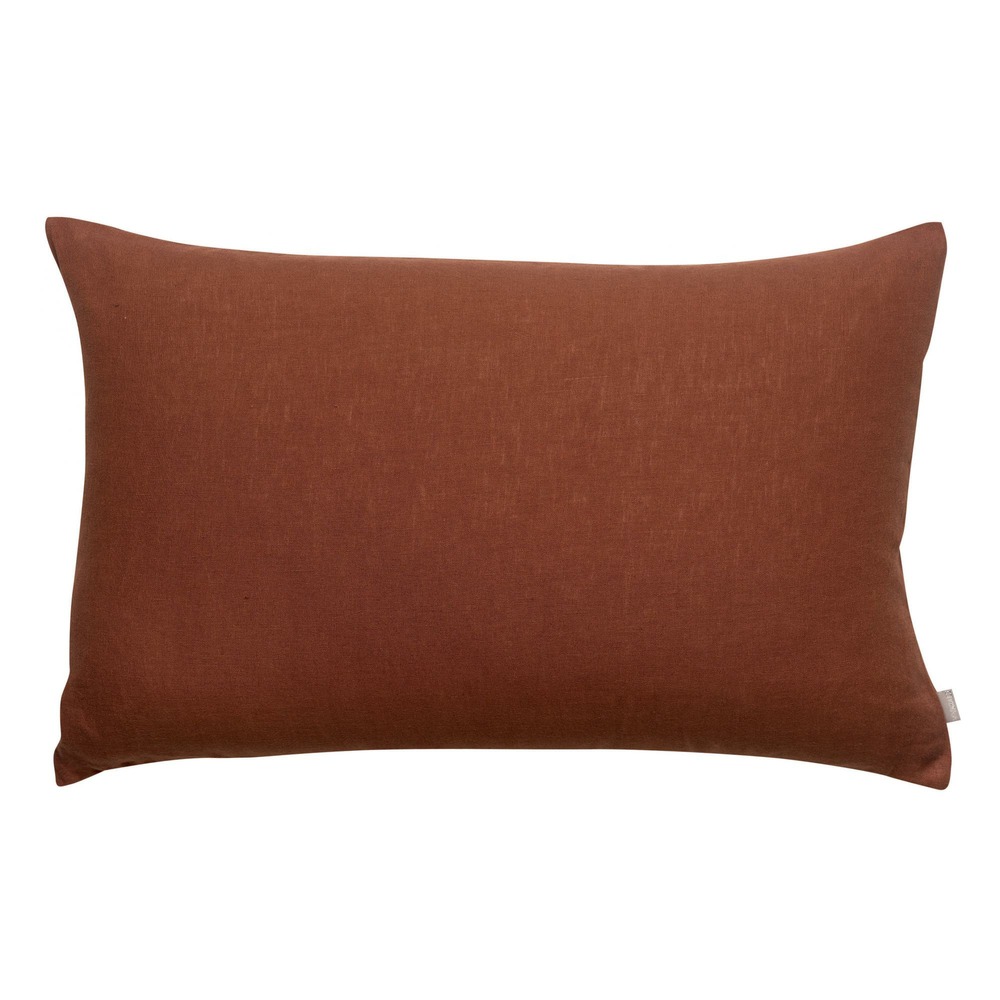 Coussin uni zeff caramel 40 x 65 cm