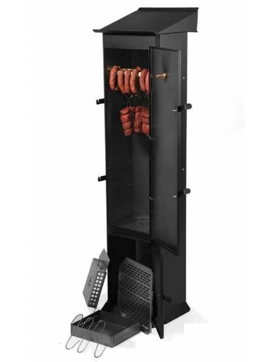 Fumoir de jardin hamburg 160 cm avec accessoires