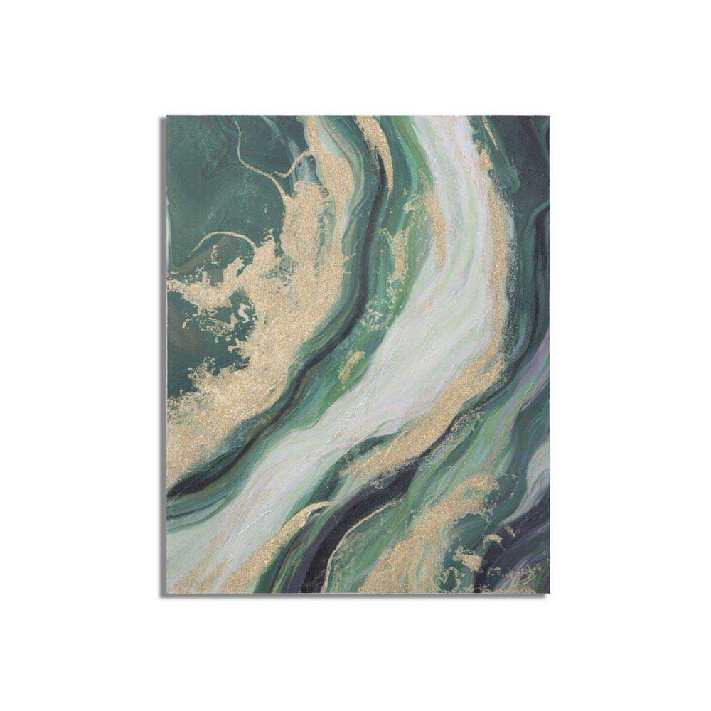 Tableau décoratif greenery 80 x 2.8 x 100 cm