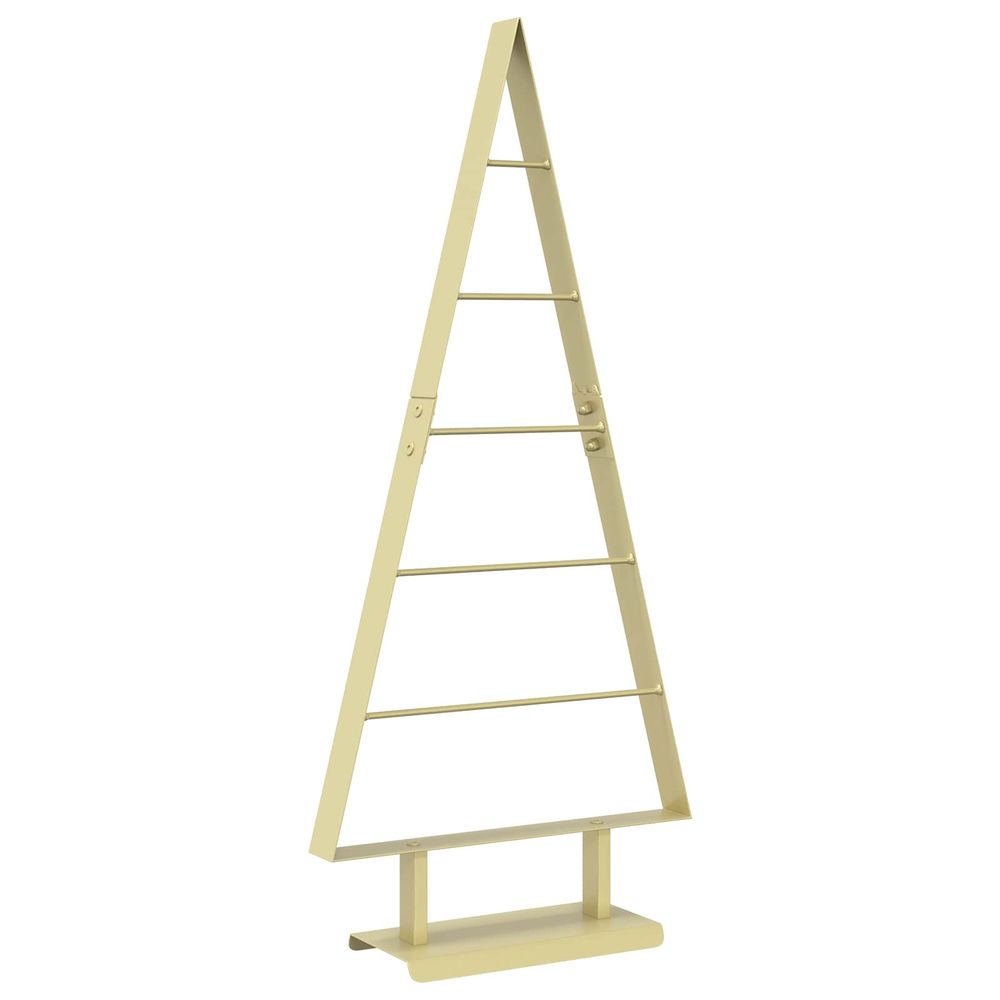 Arbre de noël en métal kuopio 90 cm acier doré