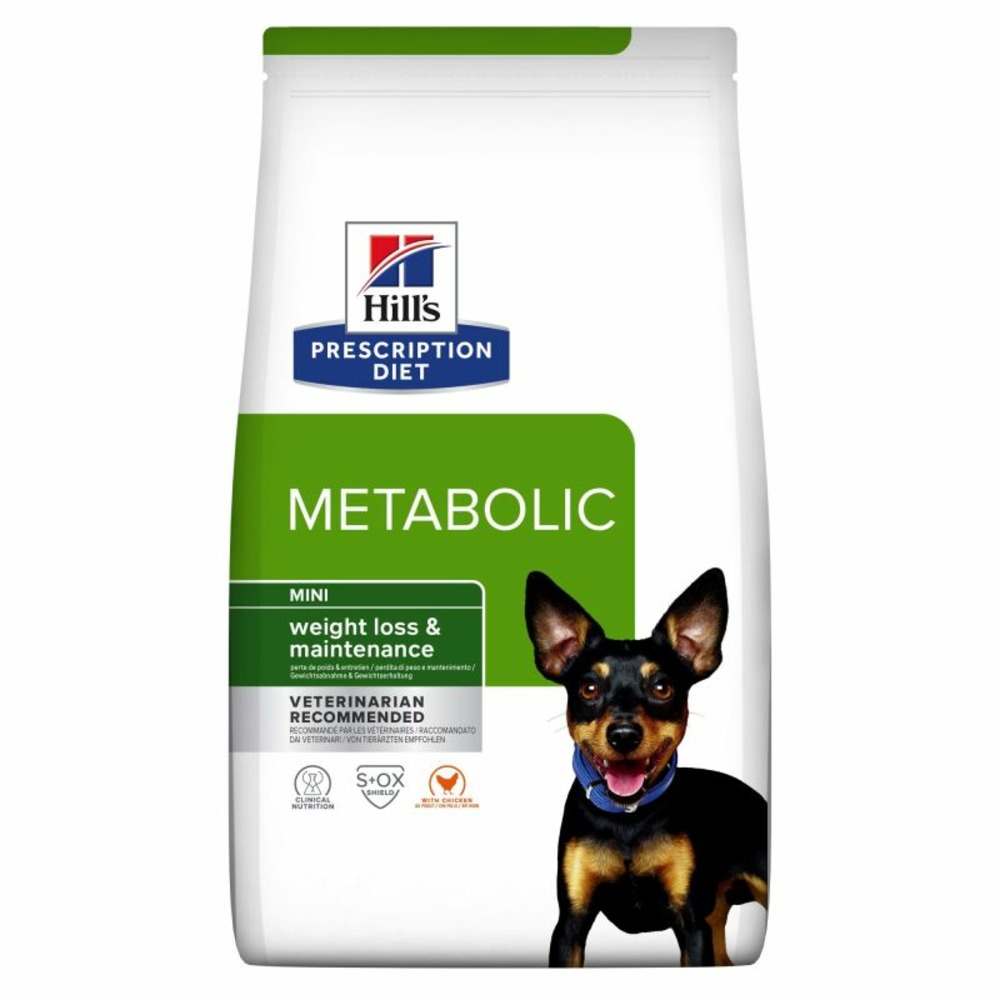 Croquettes chien adult prescription diets metabolic mini - hill's 3 kg