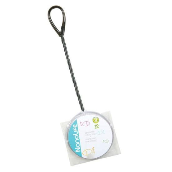 Épuisette ronde, maille fine, ø 10 cm x 36.5 cm, pour aquarium