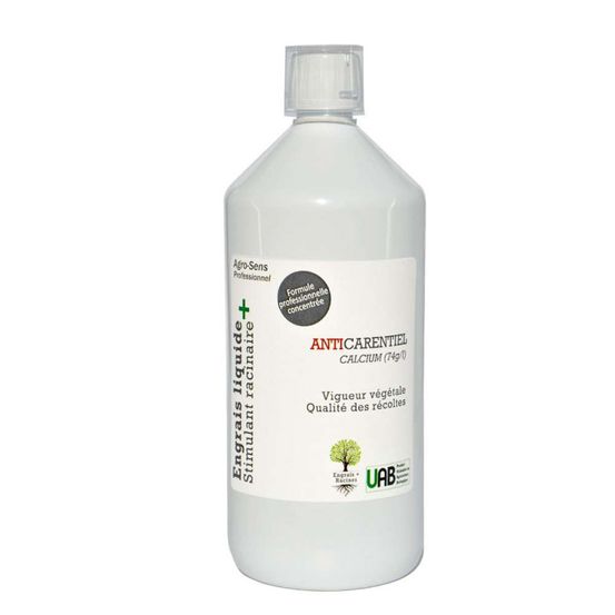 Calcium organique, formule liquide concentrée - agro sens - 1 litre (500 litres de préparation)