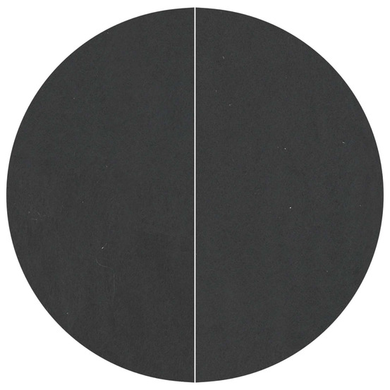 Tapis de piscine noir ø 244 cm tissu non tissé