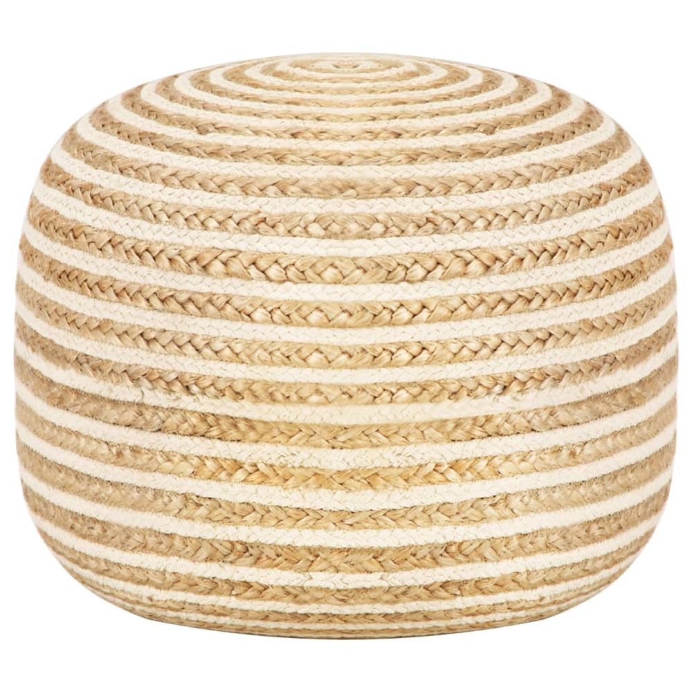Pouf fait Ã  la main 45x30 cm Jute