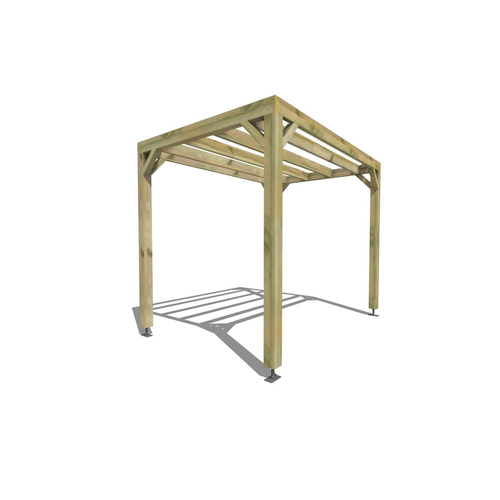 Pergola bois • 3m x 2m • indépendante • sens largeur • livraison comprise
