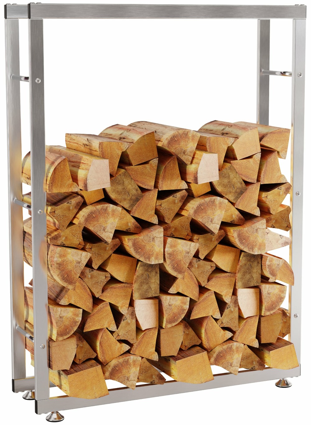 Support à bois de cheminée keri v2 25x80x150 cm