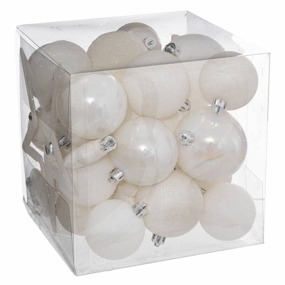 Coffrets décoration sapin de noël 35 pièces