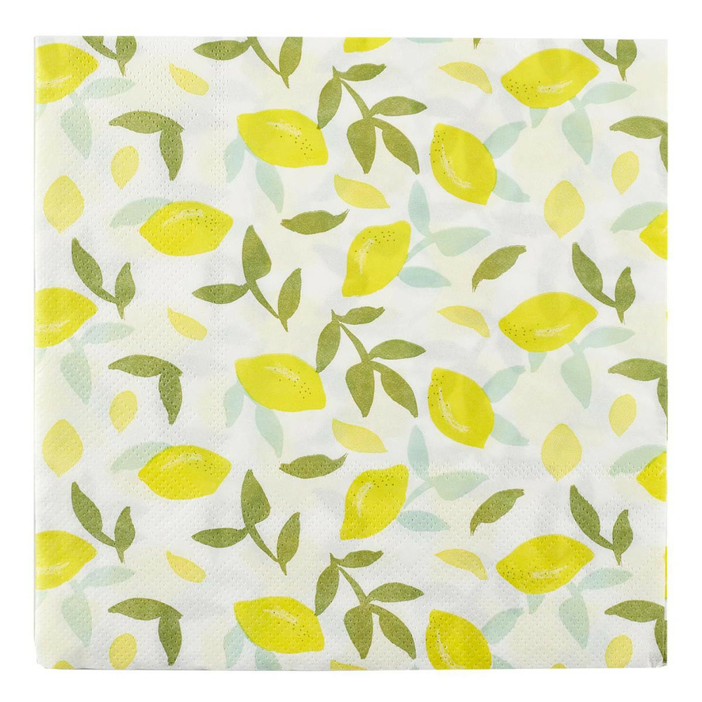 Lot de 20 serviettes en papier 