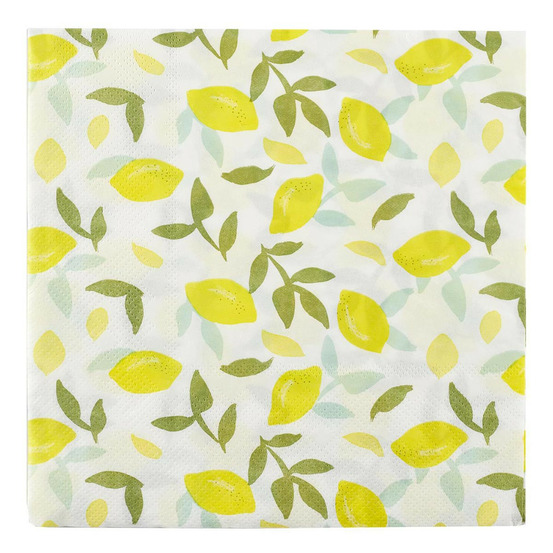 Lot de 20 serviettes en papier