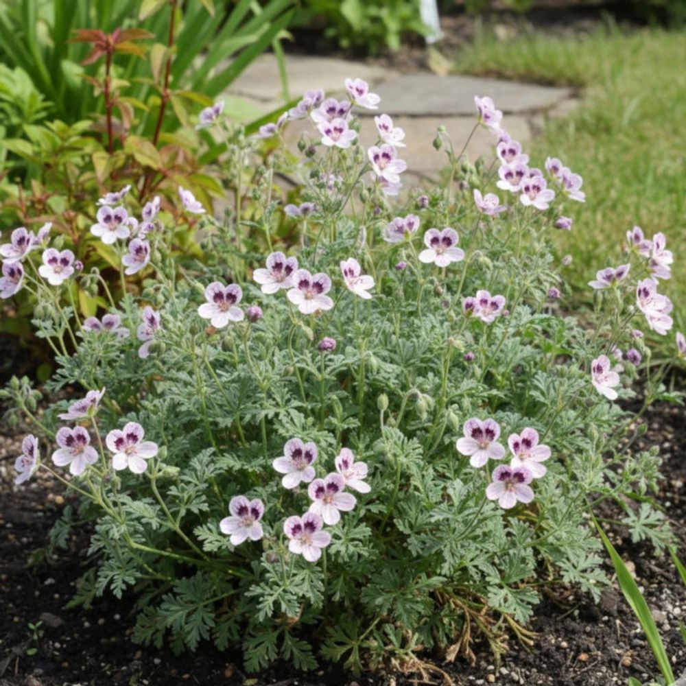 Bec de grue natasha, erodium lot de 9 godets