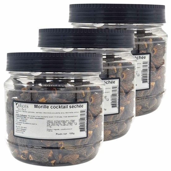 Mini morilles séchées - délices des bois