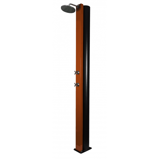 Douche de piscine solaire cross orange 40l