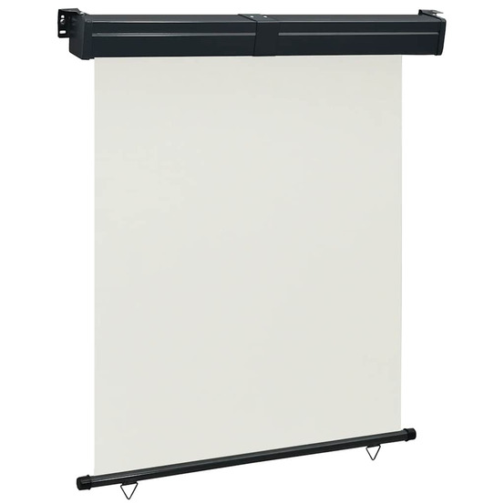 Auvent latéral de balcon 145x250 cm crème