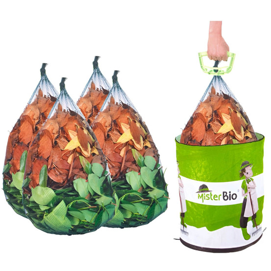 Kit de ramassage avec sacs net'up 120l