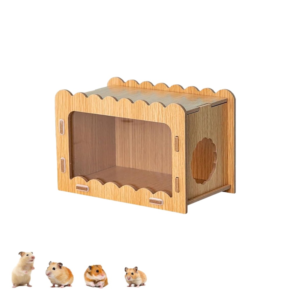 Maisonnette bois petit animal - décoration