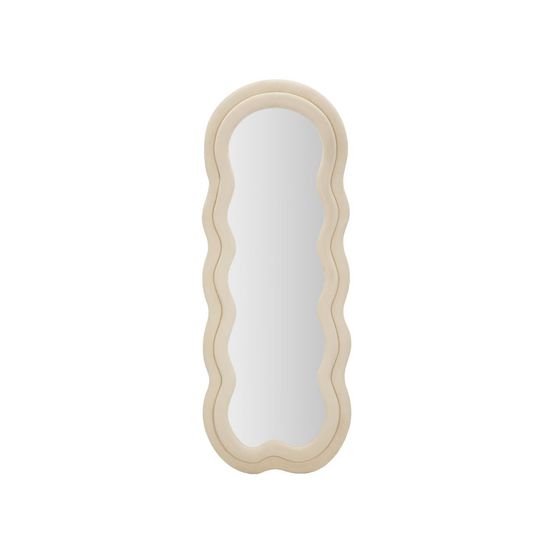 Miroir mural en velours