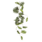 Mica decorations - philodendron selloum guirlande de plante artificielle h115