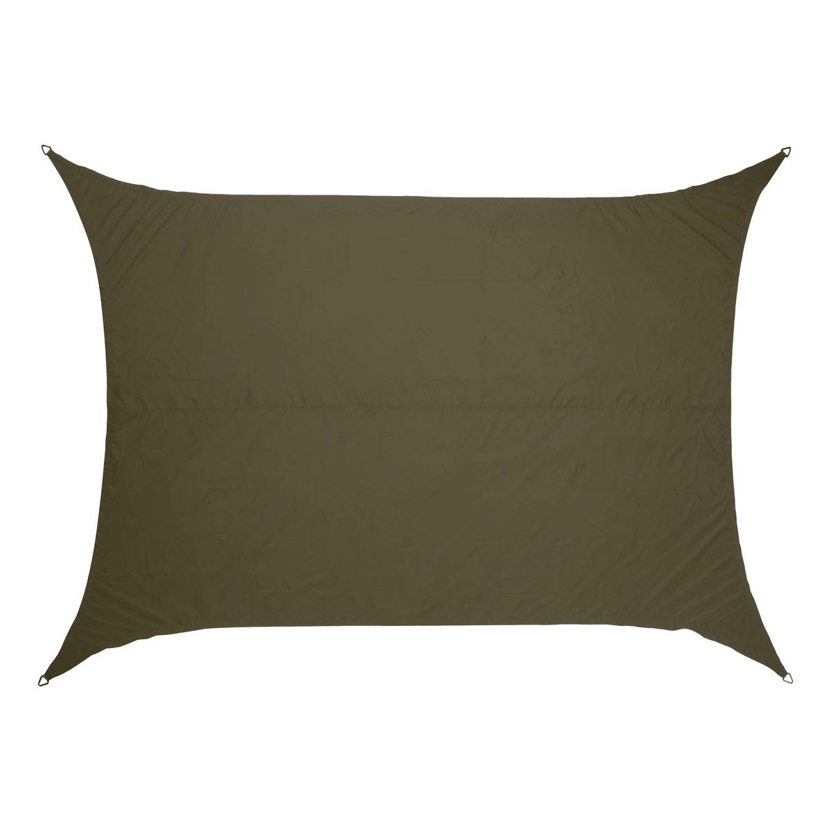 Voile d'ombrage elyora 3x2m vert laurier