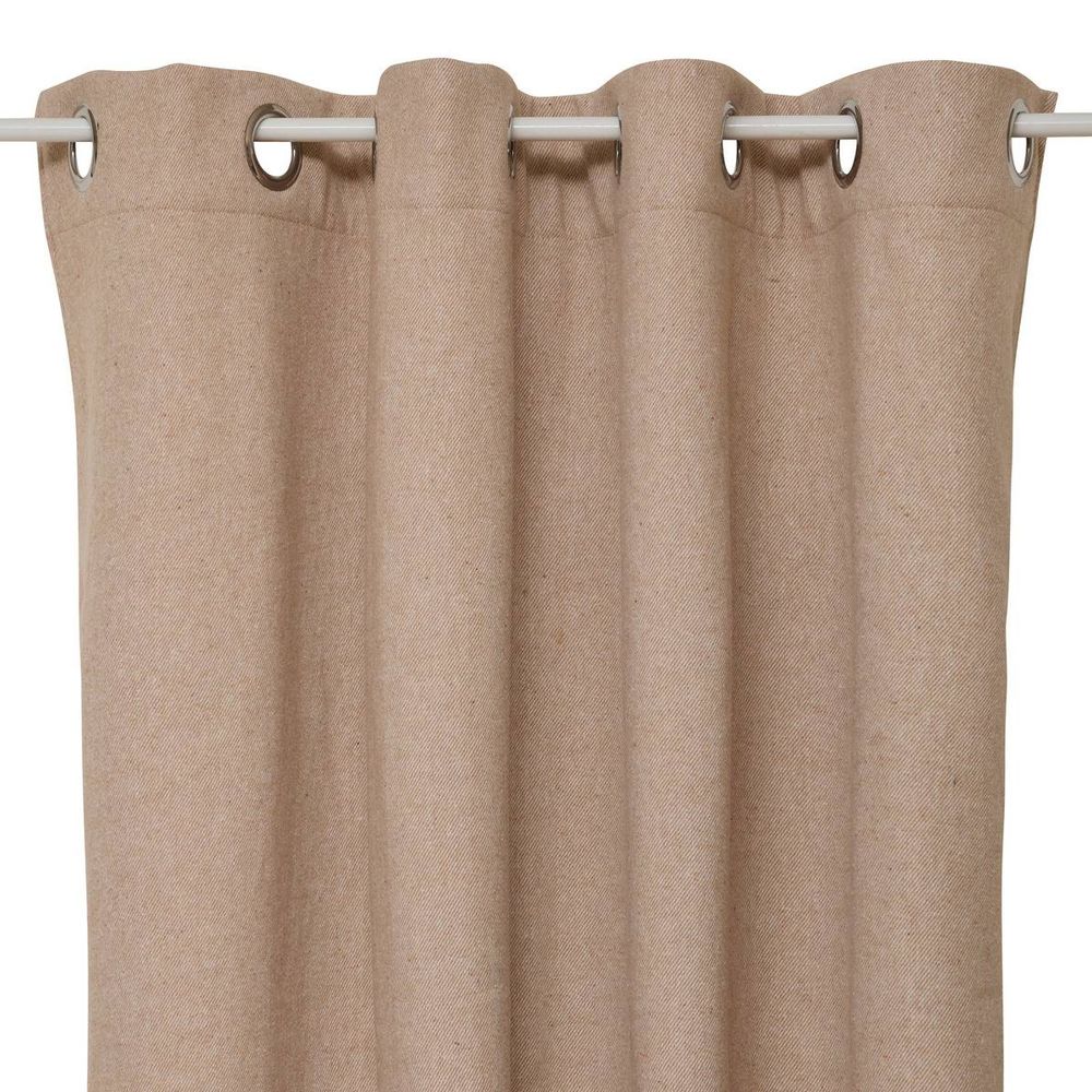 Rideau isolant kys beige lin 140x260cm