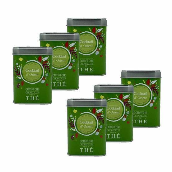 Thé vert cocktail d'orient - comptoir français du thé