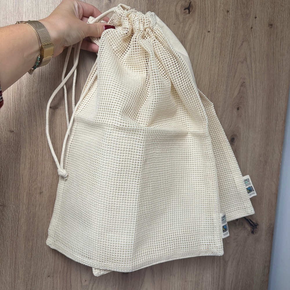 Lot de 2 sacs à fruits et légumes