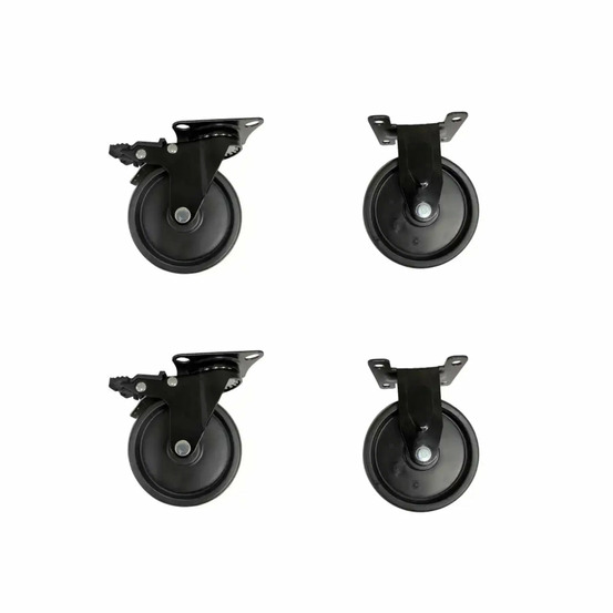 Firten roulette professionnel pour brasero 80/100 cm