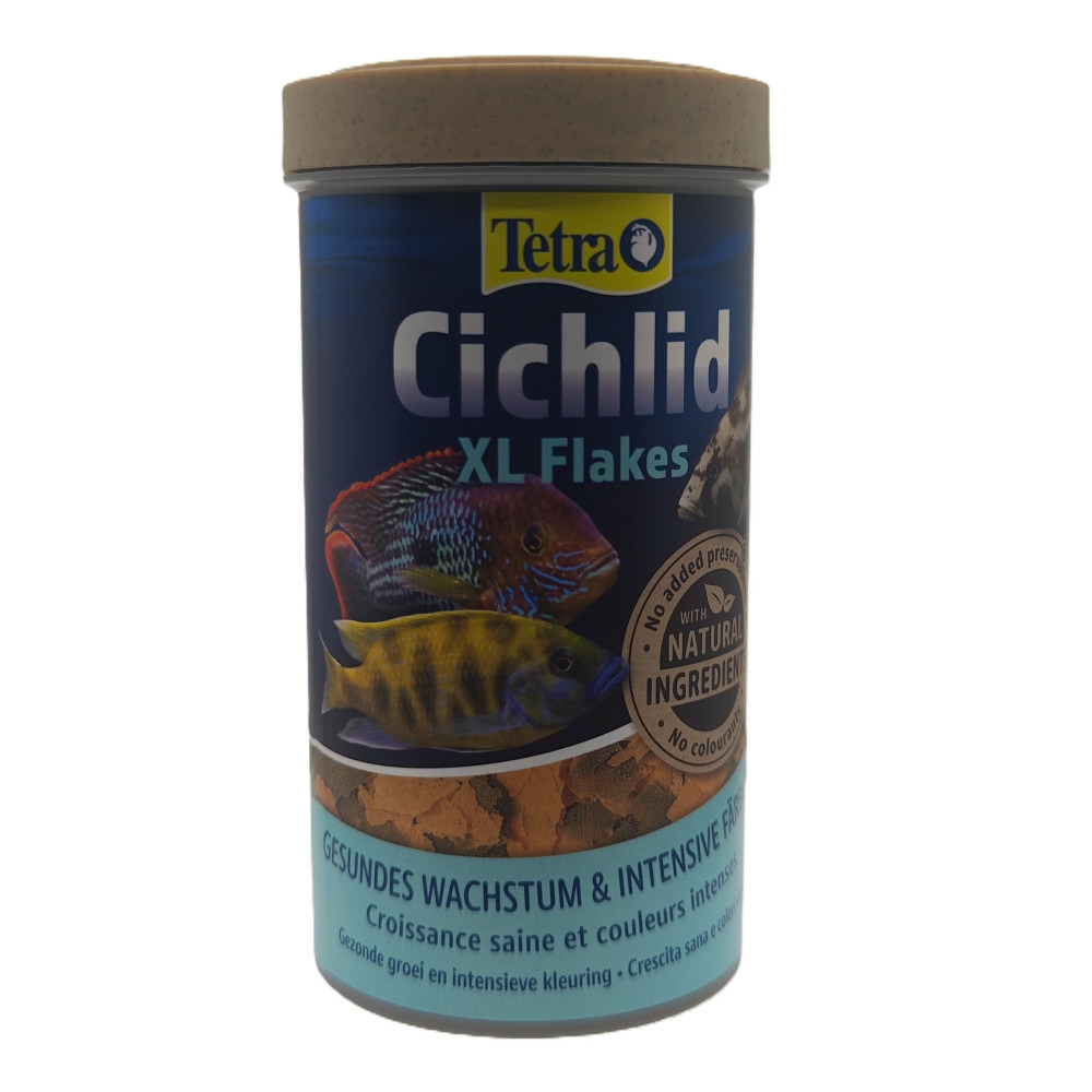Cichlid xl flocons 80 g 500 ml nourriture pour cichlidés et poissons d'orne