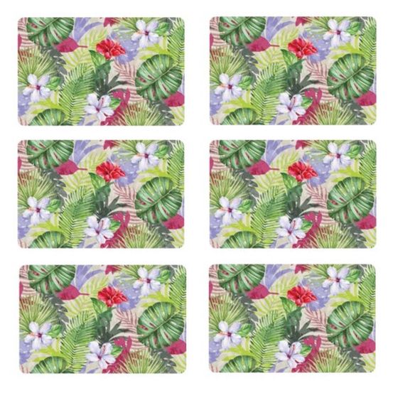 Lot de 6 sets de table ibis - 28 x 43 cm - vert