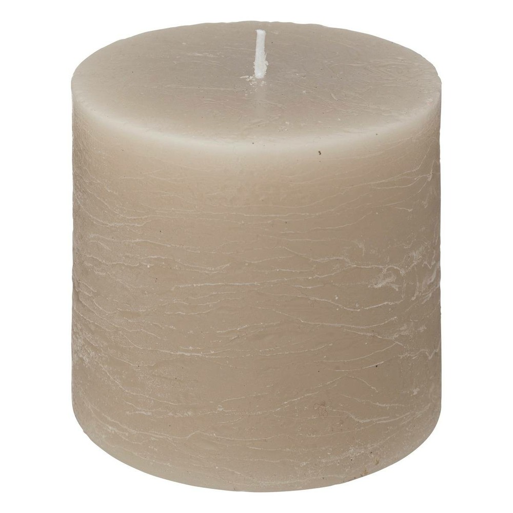 Bougie rustique - gris taupe - 663g