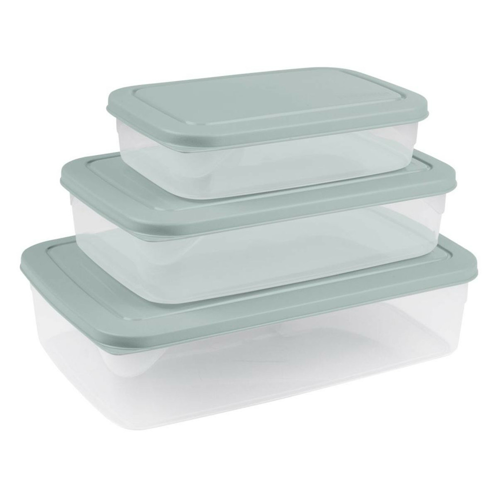 Lot de 3 boîtes de conservation 