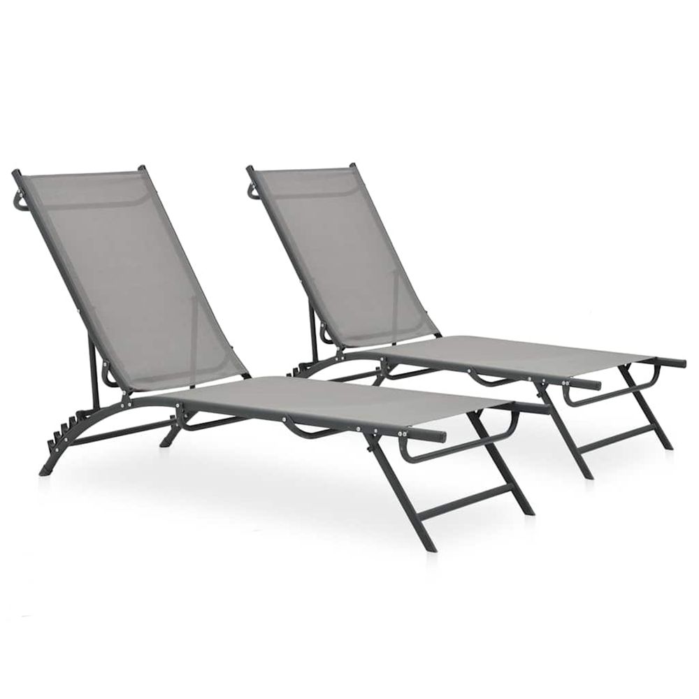 VIDAXL CHAISES LONGUES 2 9-(917279)