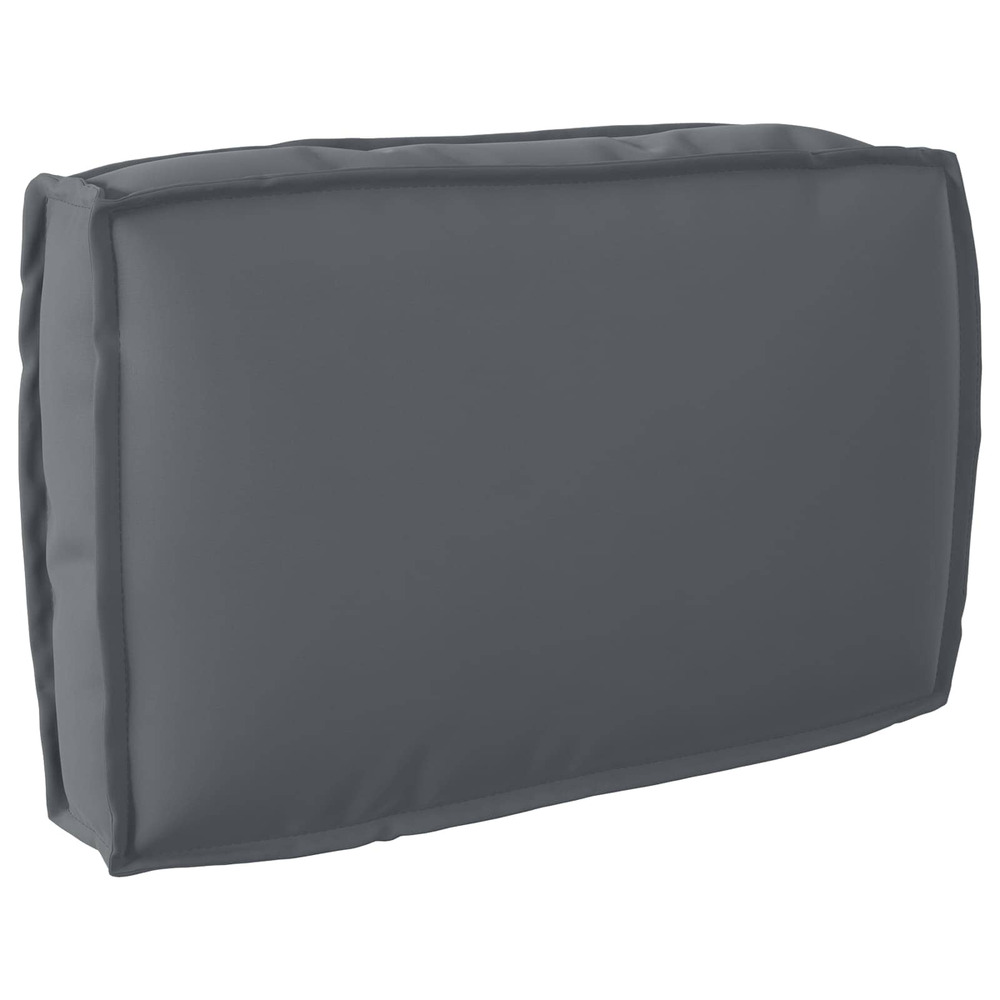 Coussin anthracite 60 x 40 x 12 cm tissu oxford