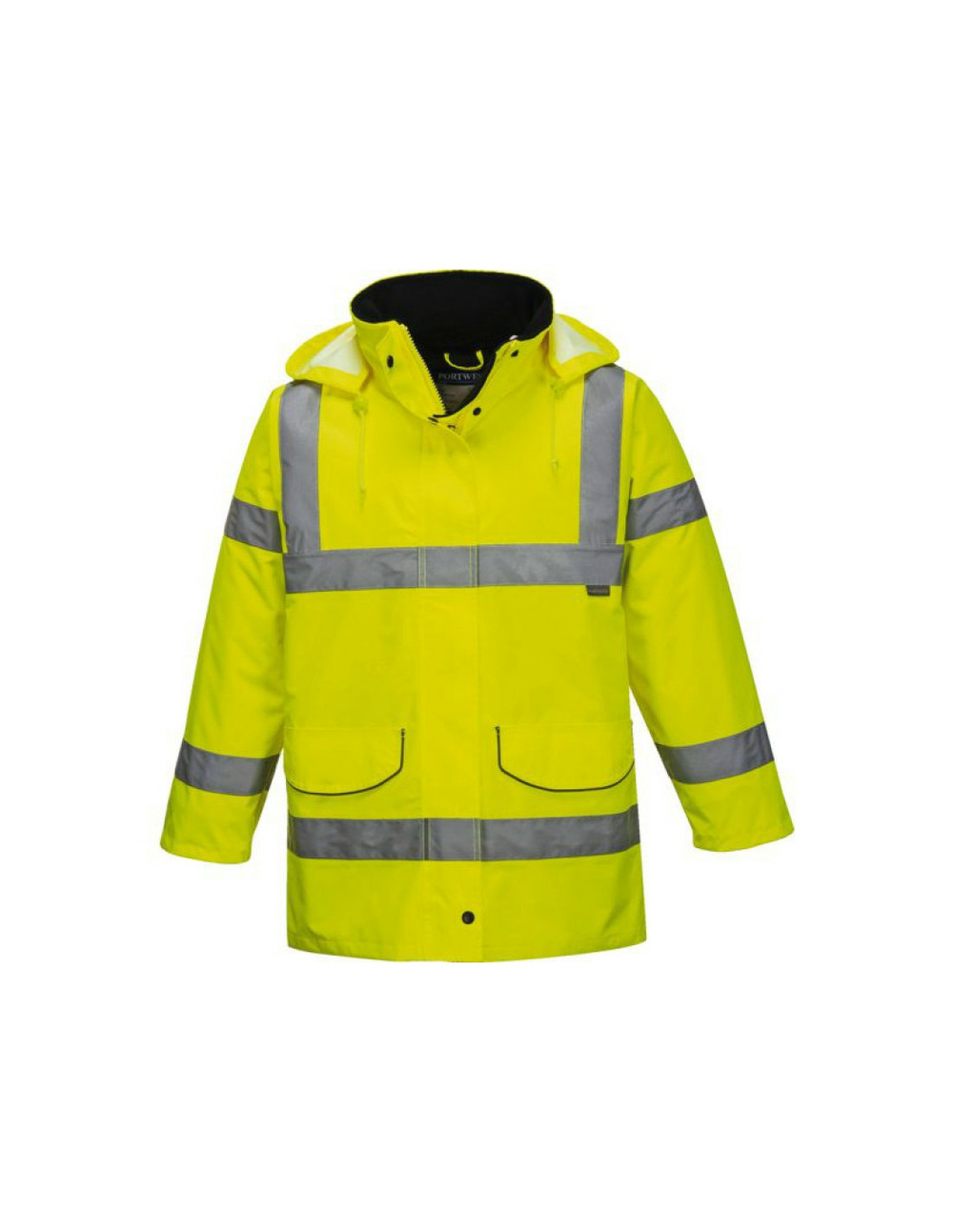 Parka femme hi-vis traffic couleur : jaune taille xs - portwest