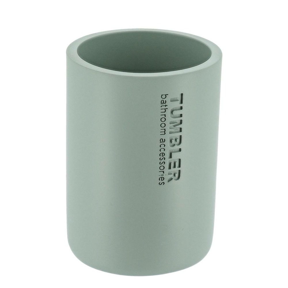 Gobelet polyresine - vert eucalyptus