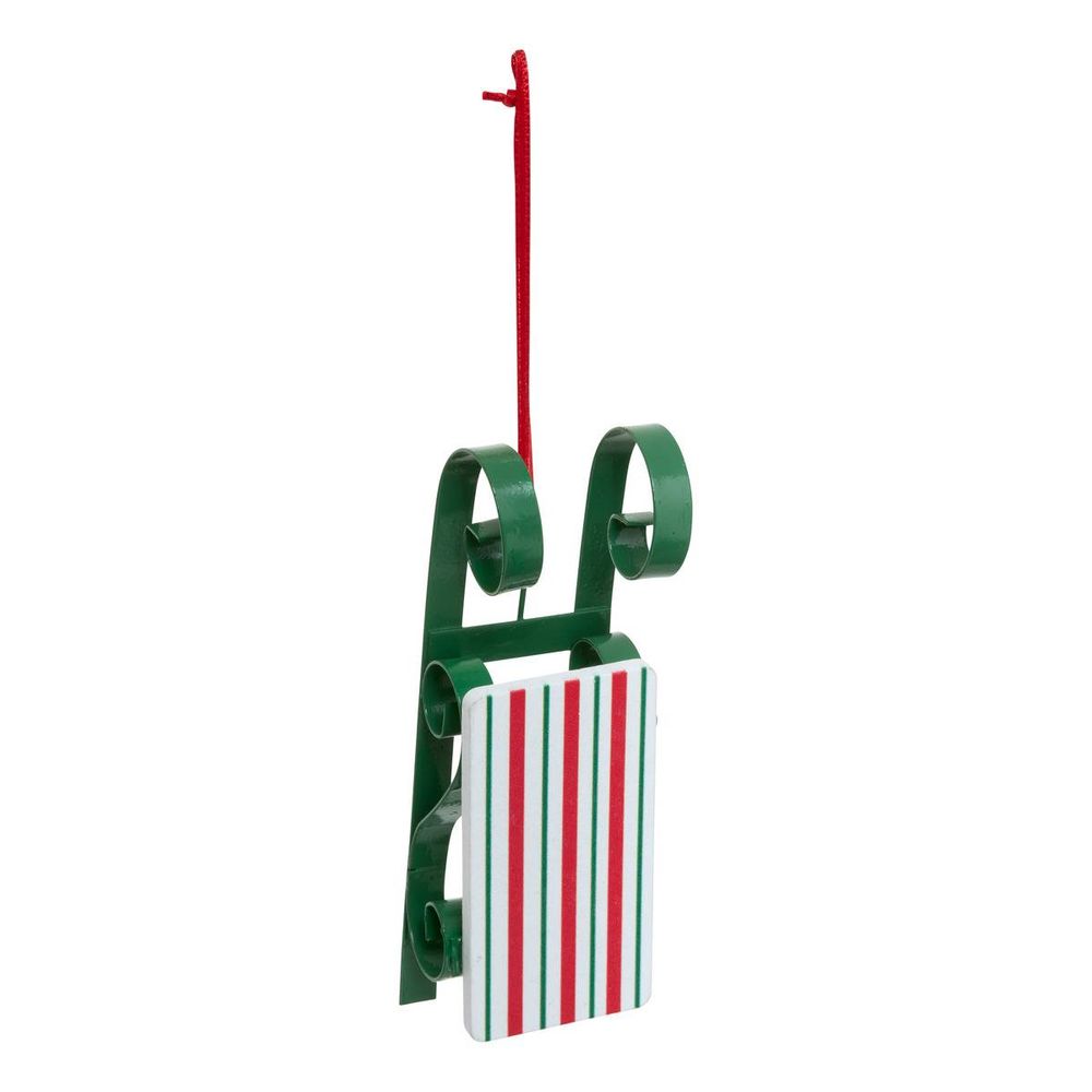 Suspension de sapin luge en bois 12 cm